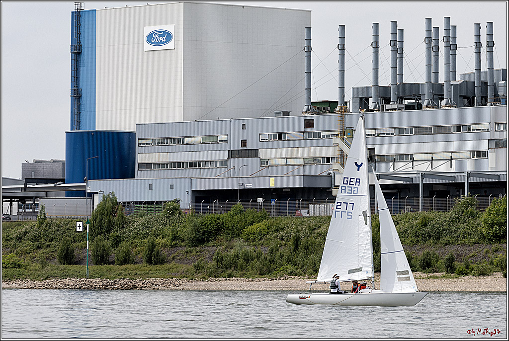 100 Jahre Rheinwoche 2022 - 1. Wettfahrt Porz - Hitdorf, 03.06.2022,